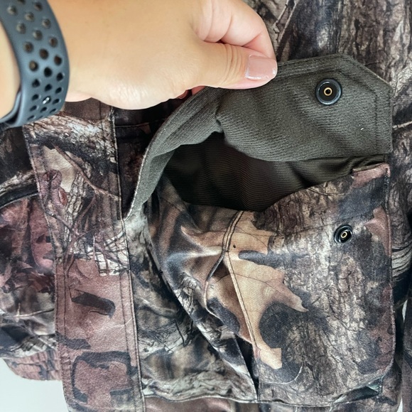 Field & Stream Real Tree Camouflage Hunting Outdoor Jacket with Hood Men Medium - Picture 8 of 14